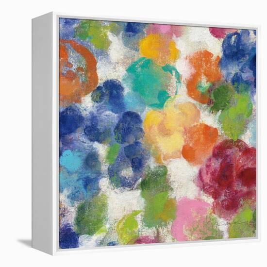 Hydrangea Bouquet I Square II-Silvia Vassileva-Framed Stretched Canvas