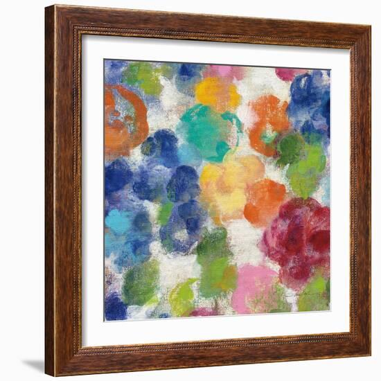 Hydrangea Bouquet I Square II-Silvia Vassileva-Framed Art Print