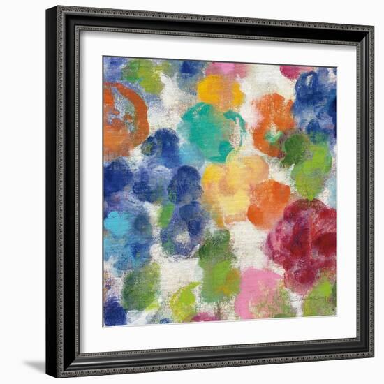 Hydrangea Bouquet I Square II-Silvia Vassileva-Framed Art Print