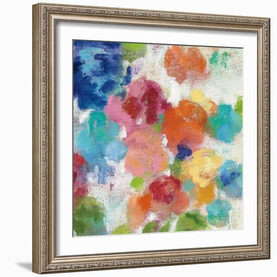 Hydrangea Bouquet I Square III-Silvia Vassileva-Framed Art Print