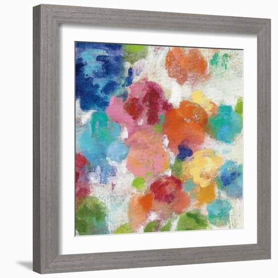 Hydrangea Bouquet I Square III-Silvia Vassileva-Framed Art Print