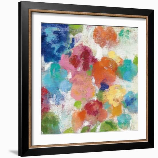 Hydrangea Bouquet I Square III-Silvia Vassileva-Framed Art Print