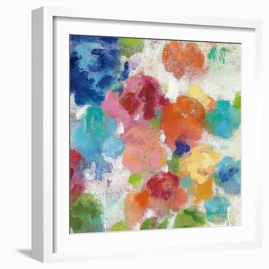 Hydrangea Bouquet I Square III-Silvia Vassileva-Framed Art Print