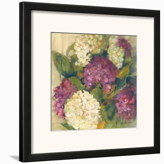 Hydrangea Delight I-Carol Rowan-Framed Art Print