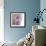 Hydrangea Haze I-Linda Wood-Framed Giclee Print displayed on a wall