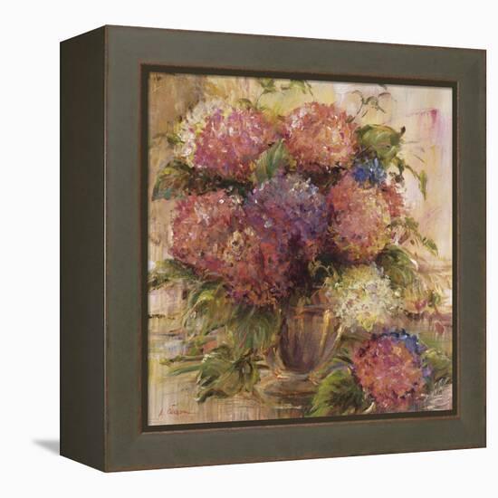 Hydrangea I-Carson-Framed Stretched Canvas
