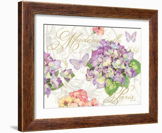 Hydrangea Mademoiselle-Julie Paton-Framed Art Print