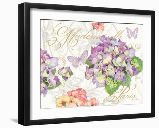 Hydrangea Mademoiselle-Julie Paton-Framed Art Print