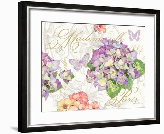 Hydrangea Mademoiselle-Julie Paton-Framed Art Print