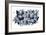 Hydrangea-HR-FM-Framed Art Print