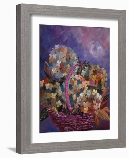 Hydrangeas 45-Pol Ledent-Framed Art Print