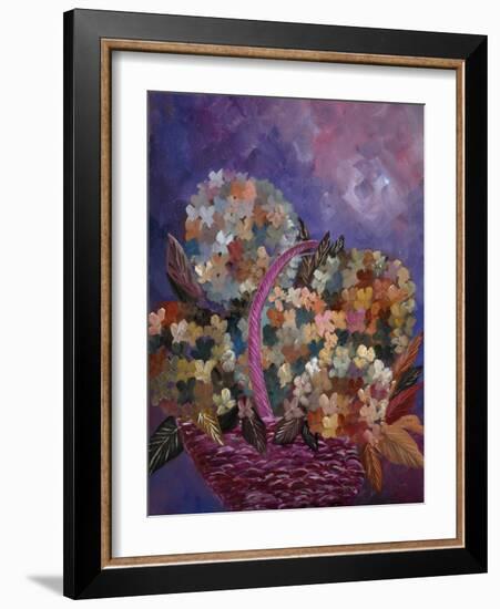 Hydrangeas 45-Pol Ledent-Framed Art Print