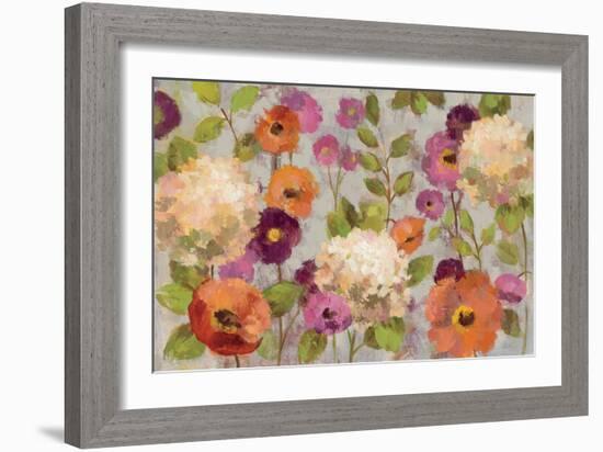 Hydrangeas and Anemones-Silvia Vassileva-Framed Art Print