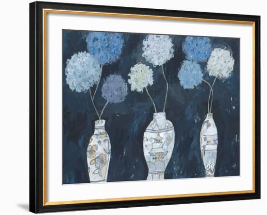 Hydrangeas and Chinese Vases-Charlotte Hardy-Framed Giclee Print