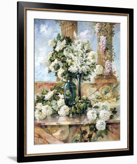 Hydrangeas in Bloom-Paul Groeber-Framed Art Print