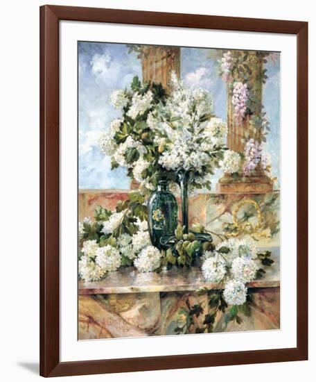 Hydrangeas in Bloom-Paul Groeber-Framed Art Print