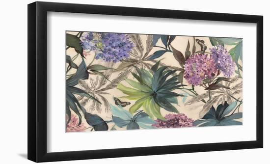 Hydrangeas Panel-Eve C^ Grant-Framed Art Print