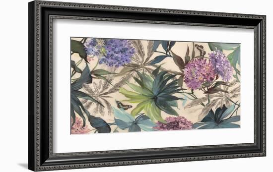 Hydrangeas Panel-Eve C^ Grant-Framed Art Print