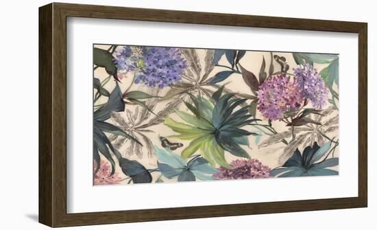 Hydrangeas Panel-Eve C^ Grant-Framed Art Print