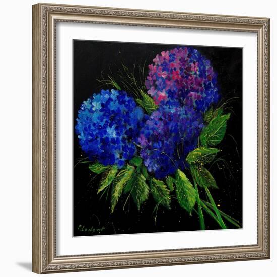 Hydrangeas-Pol Ledent-Framed Art Print