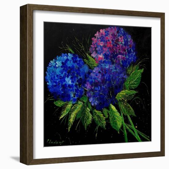 Hydrangeas-Pol Ledent-Framed Art Print