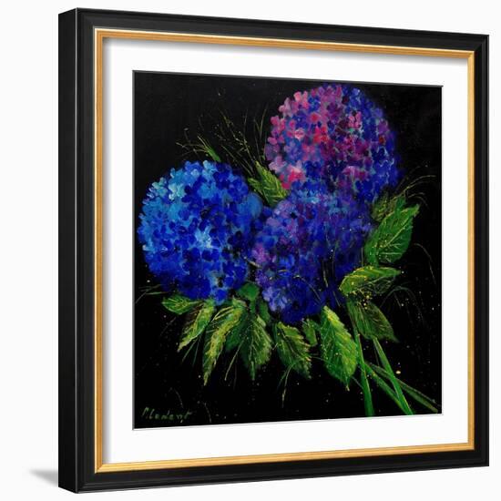 Hydrangeas-Pol Ledent-Framed Art Print