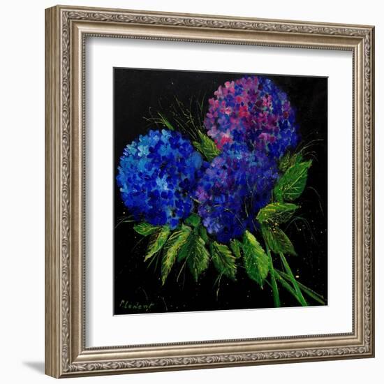 Hydrangeas-Pol Ledent-Framed Art Print