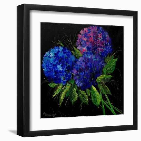 Hydrangeas-Pol Ledent-Framed Art Print