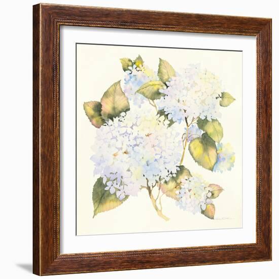 Hydrangeas-Kathleen Parr McKenna-Framed Art Print