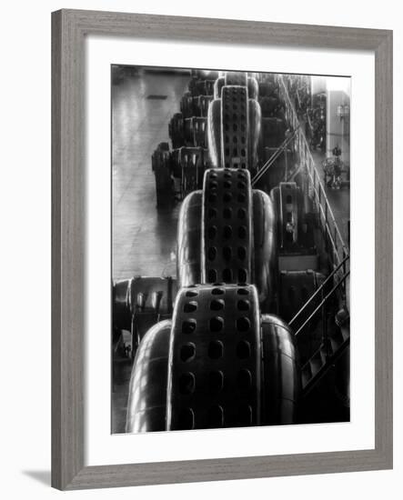 Hydro-Generators at Niagara Falls Power Company-Margaret Bourke-White-Framed Premium Photographic Print