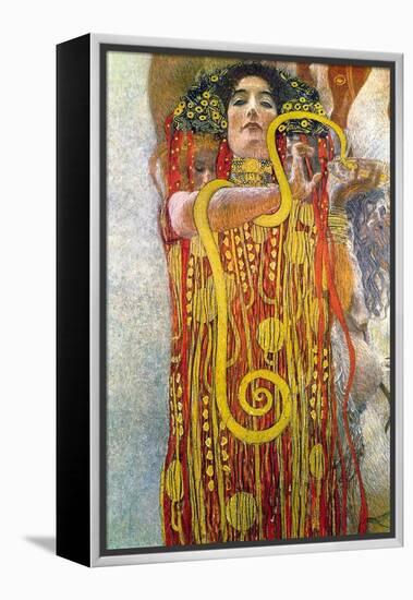 Hygeia-Gustav Klimt-Framed Stretched Canvas