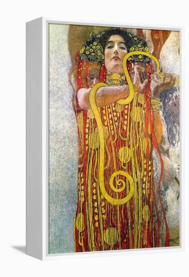 Hygeia-Gustav Klimt-Framed Stretched Canvas