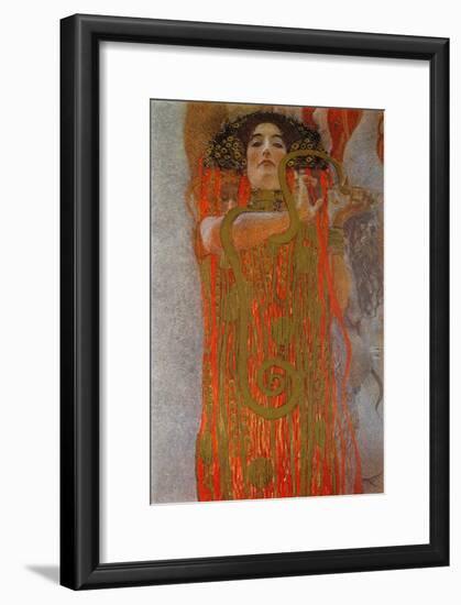 Hygieia, 1900-7-Gustav Klimt-Framed Giclee Print