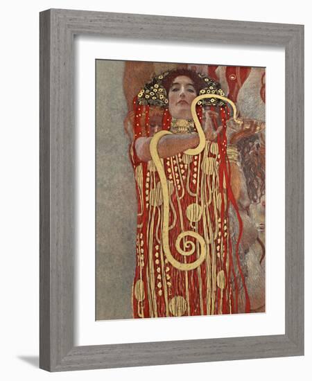 Hygieia (1907)-Gustav Klimt-Framed Photographic Print