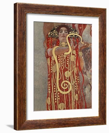 Hygieia (1907)-Gustav Klimt-Framed Photographic Print