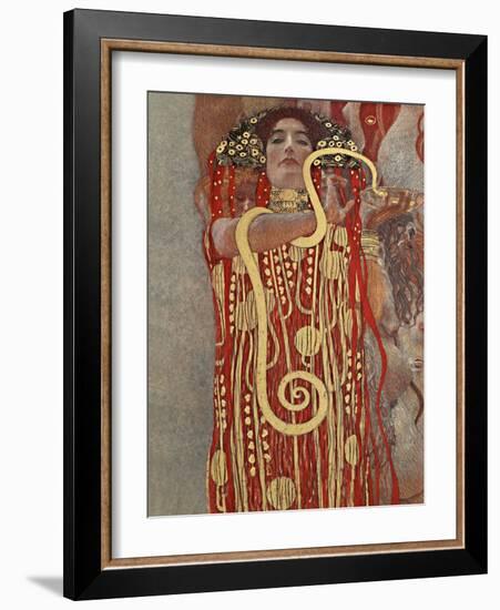 Hygieia (1907)-Gustav Klimt-Framed Photographic Print