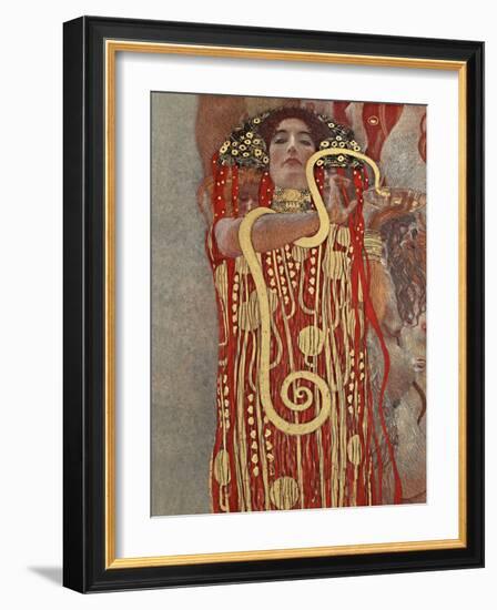 Hygieia (1907)-Gustav Klimt-Framed Photographic Print