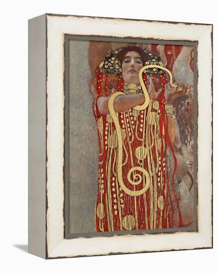 Hygieia (1907)-Gustav Klimt-Framed Premier Image Canvas