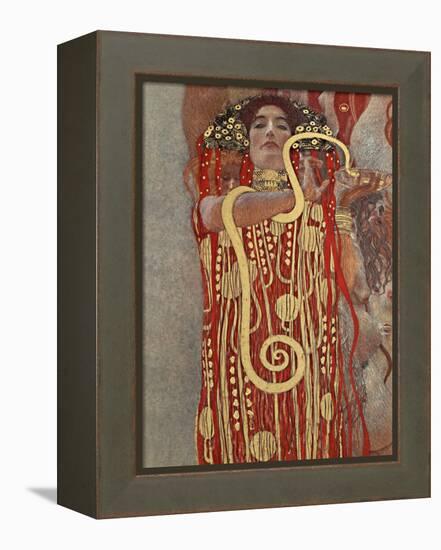 Hygieia (1907)-Gustav Klimt-Framed Premier Image Canvas