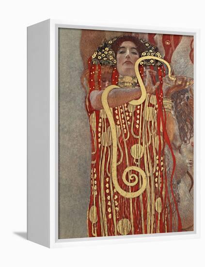 Hygieia (1907)-Gustav Klimt-Framed Premier Image Canvas