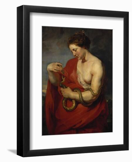 Hygieia, um 1615-Peter Paul Rubens-Framed Giclee Print