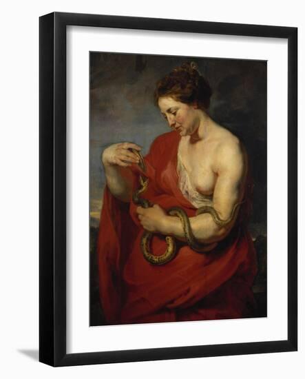 Hygieia, um 1615-Peter Paul Rubens-Framed Giclee Print