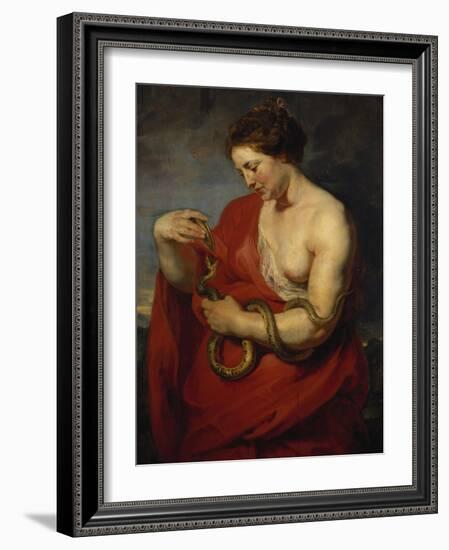 Hygieia, um 1615-Peter Paul Rubens-Framed Giclee Print