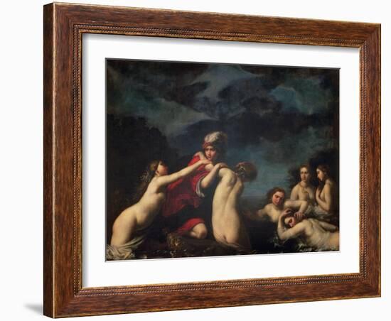 Hylas and the Naiads-Francesco Furini-Framed Giclee Print