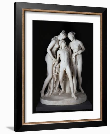 Hylas Surprised by the Naiades-John Gibson-Framed Photographic Print