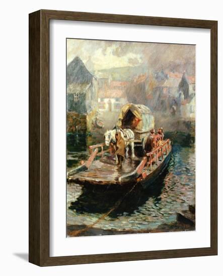 Hylton Ferry, 1910-Ralph Hedley-Framed Giclee Print