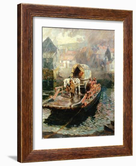 Hylton Ferry, 1910-Ralph Hedley-Framed Giclee Print