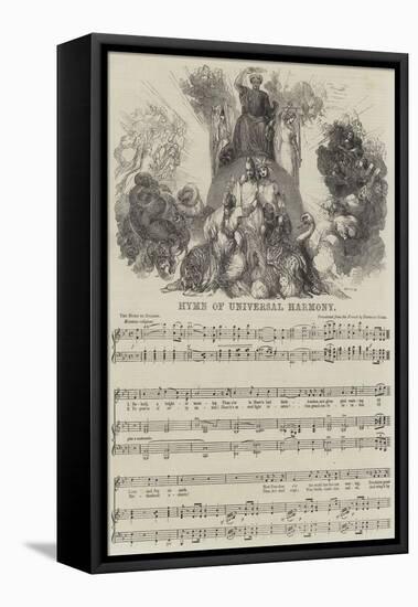 Hymn of Universal Harmony-null-Framed Premier Image Canvas