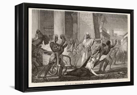 Hypatia, Philosopher of Alexandria-Hildebrand-Framed Premier Image Canvas