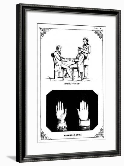 Hypnosis: Introvision (Power of Looking into a Bod), 1889-null-Framed Giclee Print